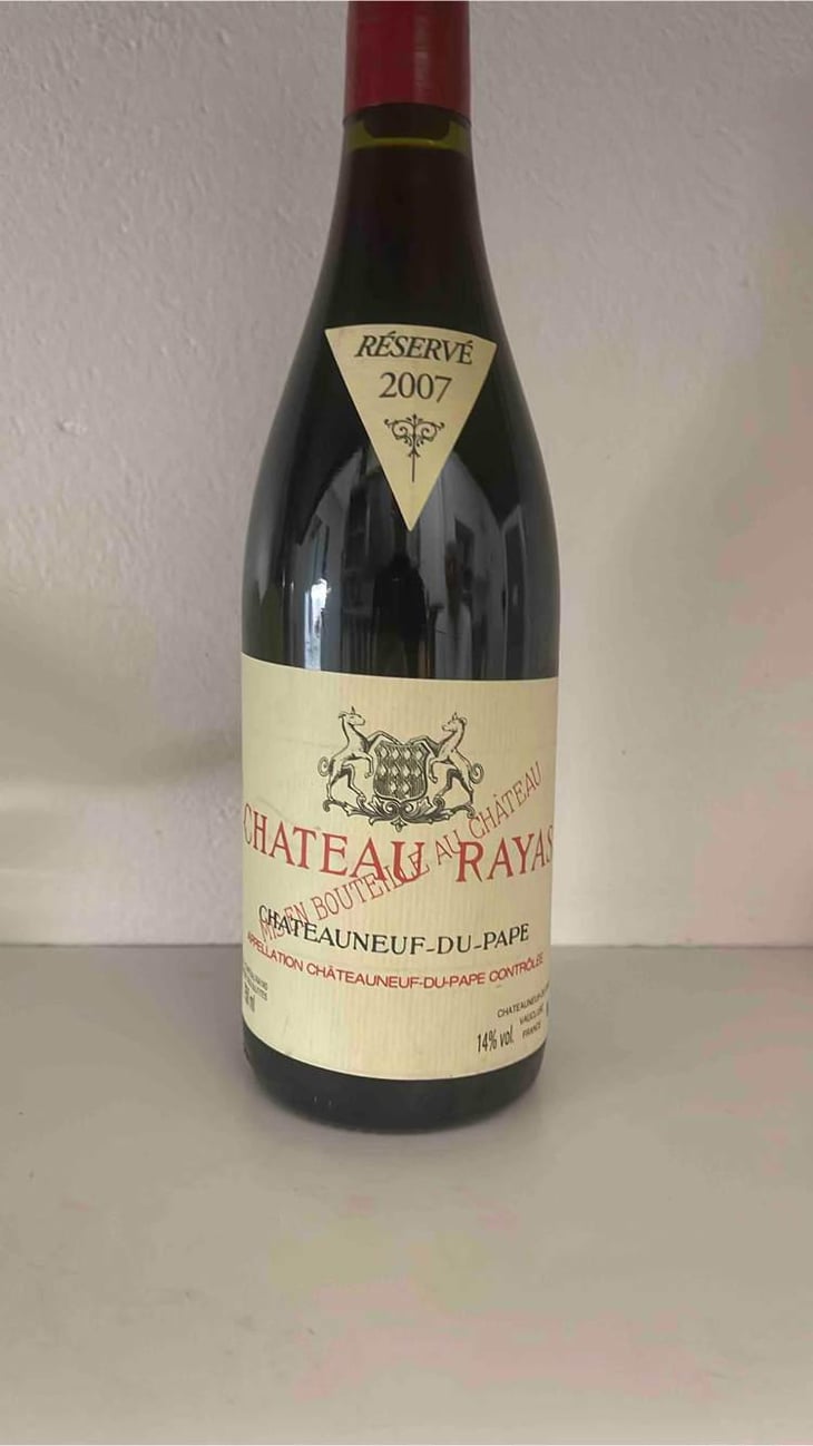 "Château Rayas" - Châteauneuf-du-Pape - Rouge - Château Rayas - Château des Tours - Château de Fonsalette - Emmanuel Reynaud 