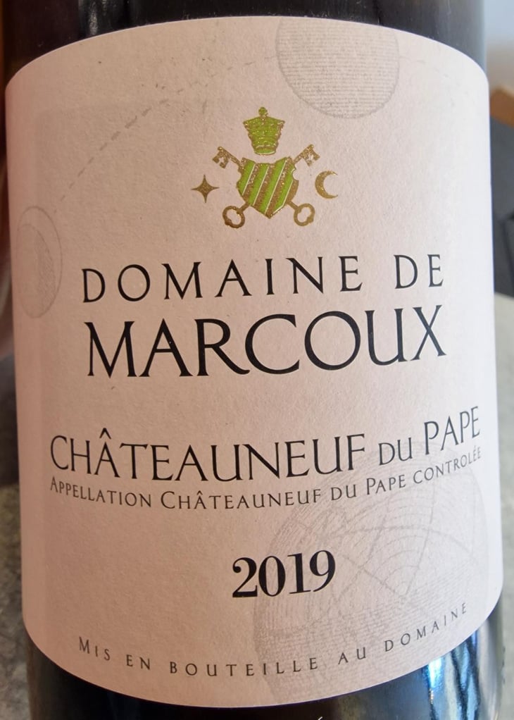 Châteauneuf du Pape blanc - Domaine De Marcoux [BIO_ORGANIC] - Catherine et Sophie Armenier -2019