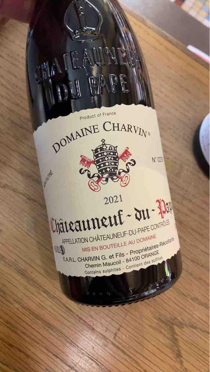 Châteauneuf-du-Pape - Domaine Charvin - Laurent Charvin 