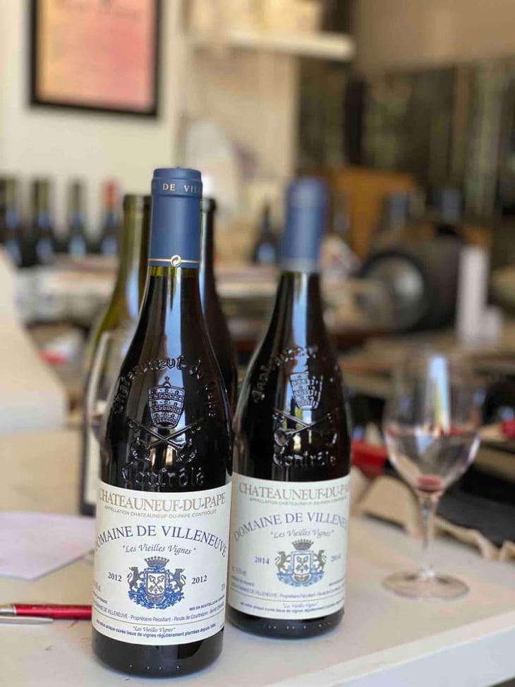 Châteauneuf du Pape "Vieilles Vignes" - Domaine de Villeneuve - Stanislas Wallut 