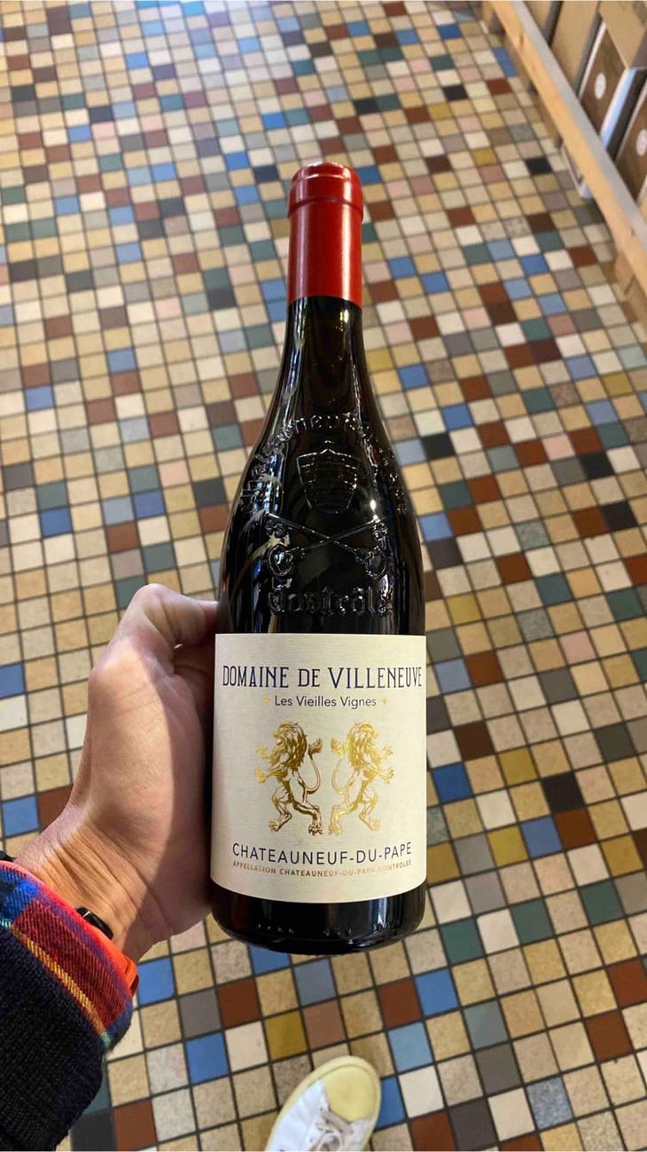 Châteauneuf du Pape "Vieilles Vignes" - Domaine de Villeneuve - Stanislas Wallut 