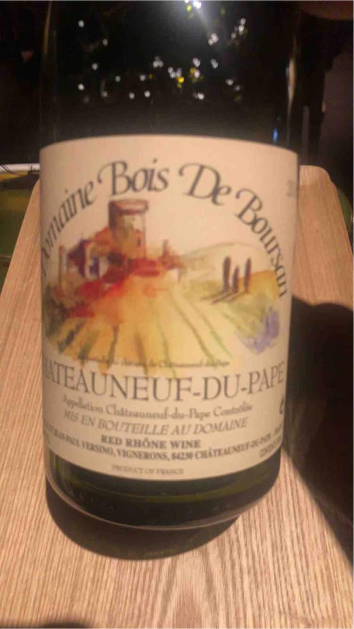 Châteauneuf-du-Pape - Domaine Bois De Boursan - Jean & Jean-Paul Versino 