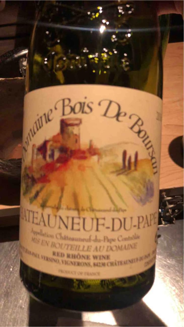 Châteauneuf-du-Pape - Domaine Bois De Boursan - Jean & Jean-Paul Versino 