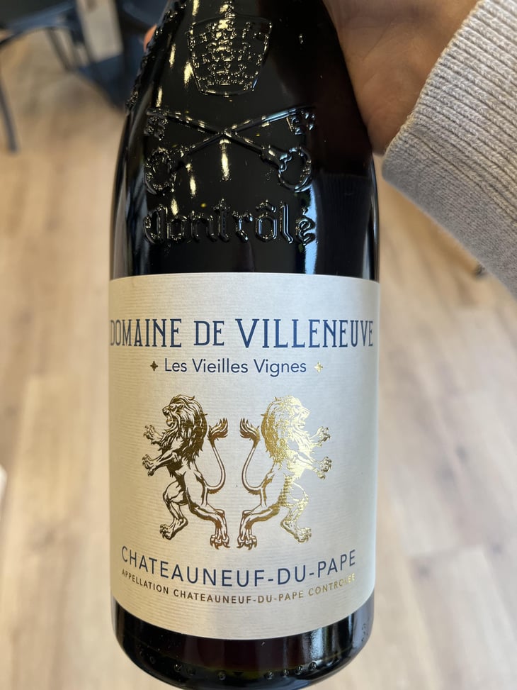 Châteauneuf du Pape "Vieilles Vignes" - Domaine de Villeneuve - Stanislas Wallut 