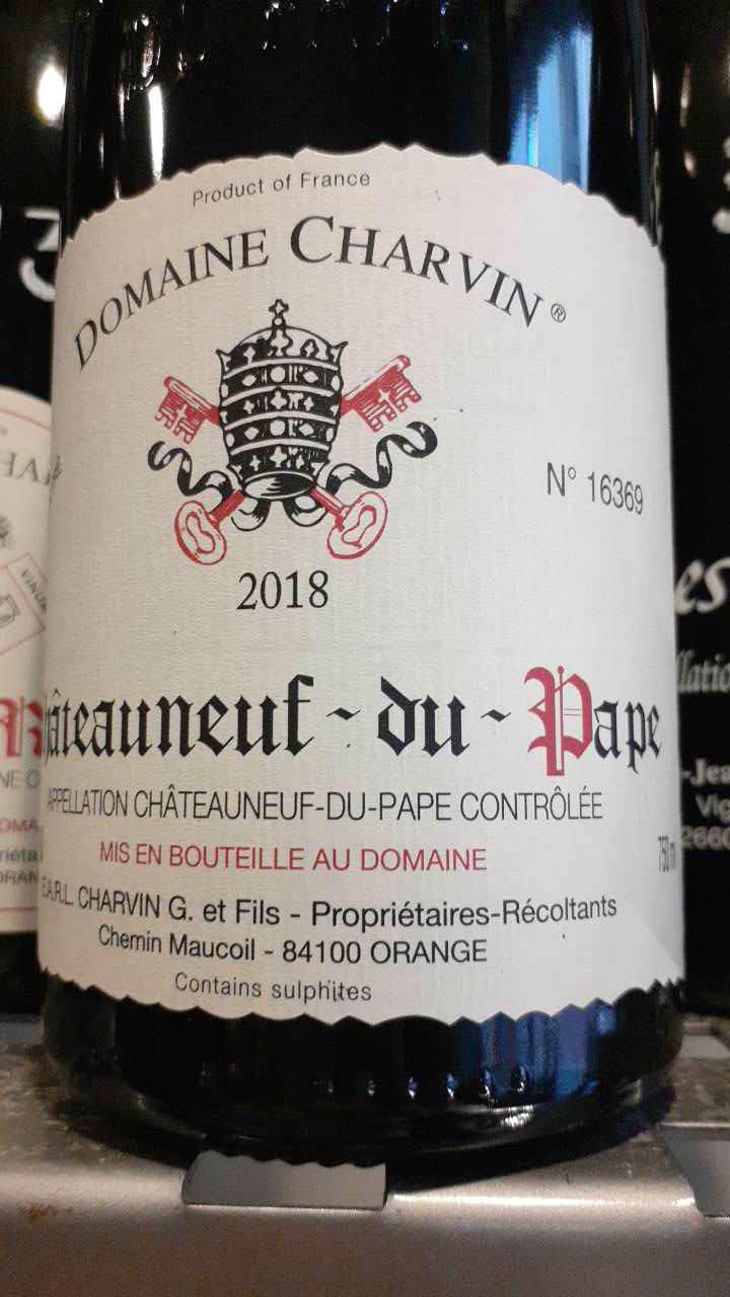 Châteauneuf-du-Pape - Domaine Charvin - Laurent Charvin 
