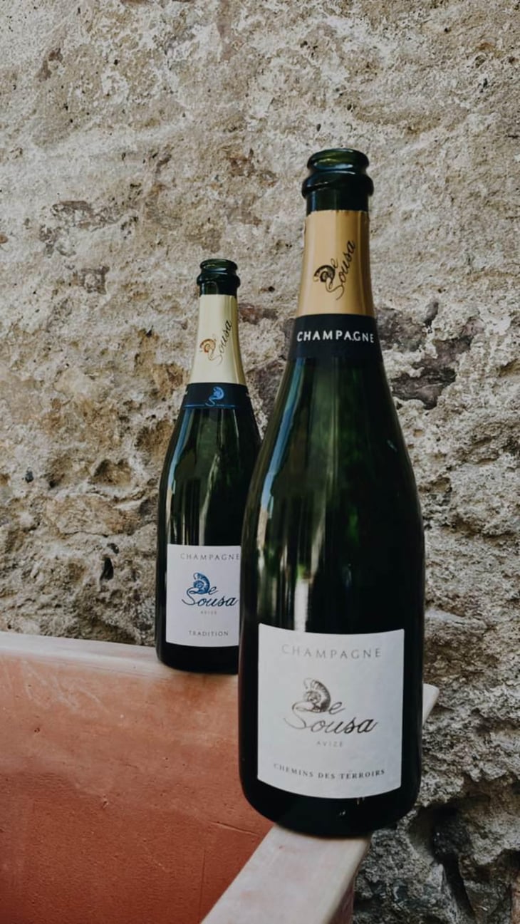 Chemin des Terroirs Brut & Champagne Brut Tradition - Champagne De Sousa - Erick De Sousa 