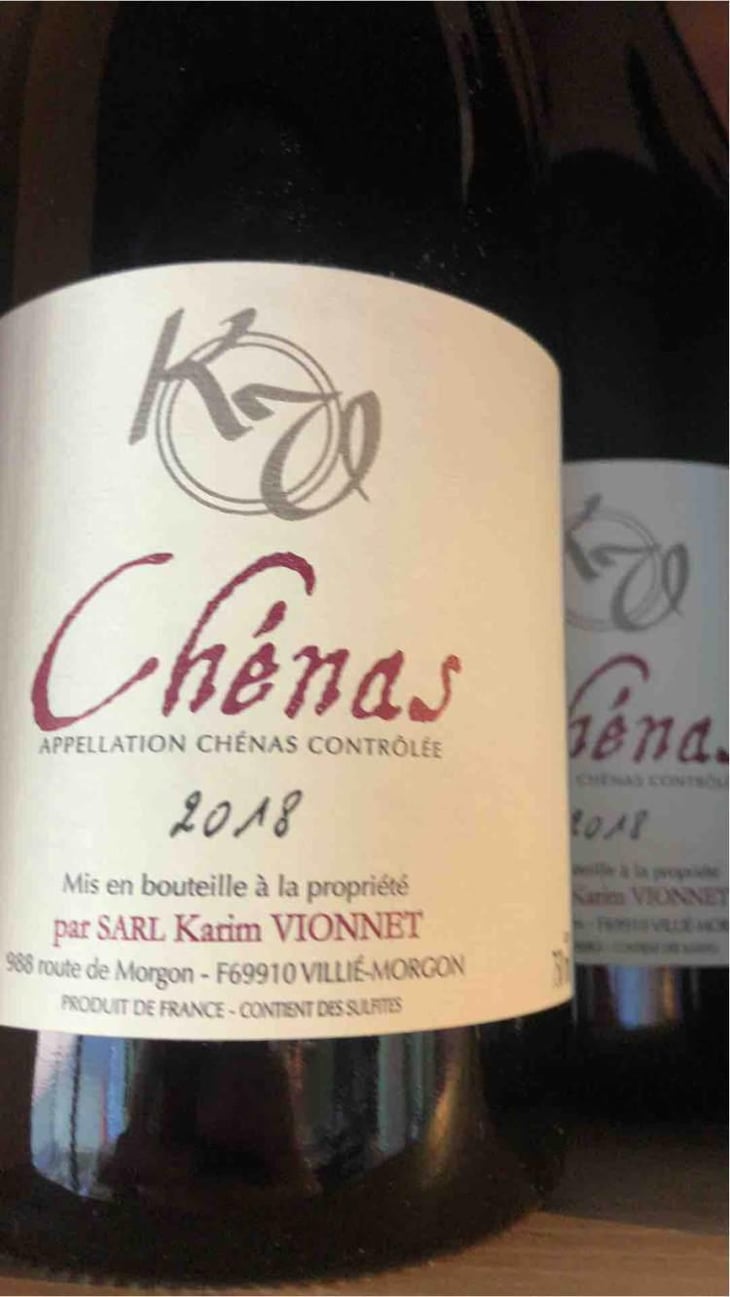 Chenas - Karim Vionnet - Karim Vionnet 