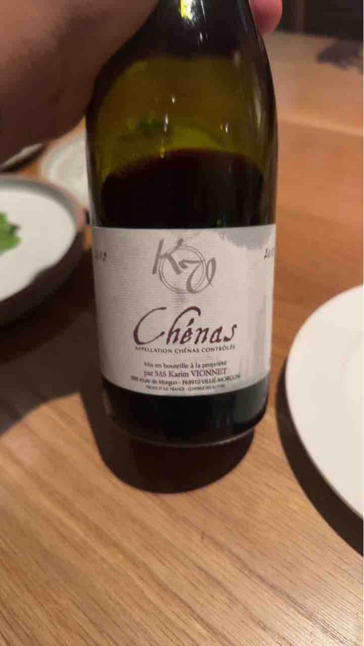 Chenas - Karim Vionnet - Karim Vionnet 