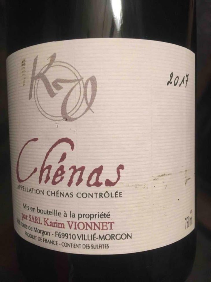 Chenas - Karim Vionnet - Karim Vionnet 