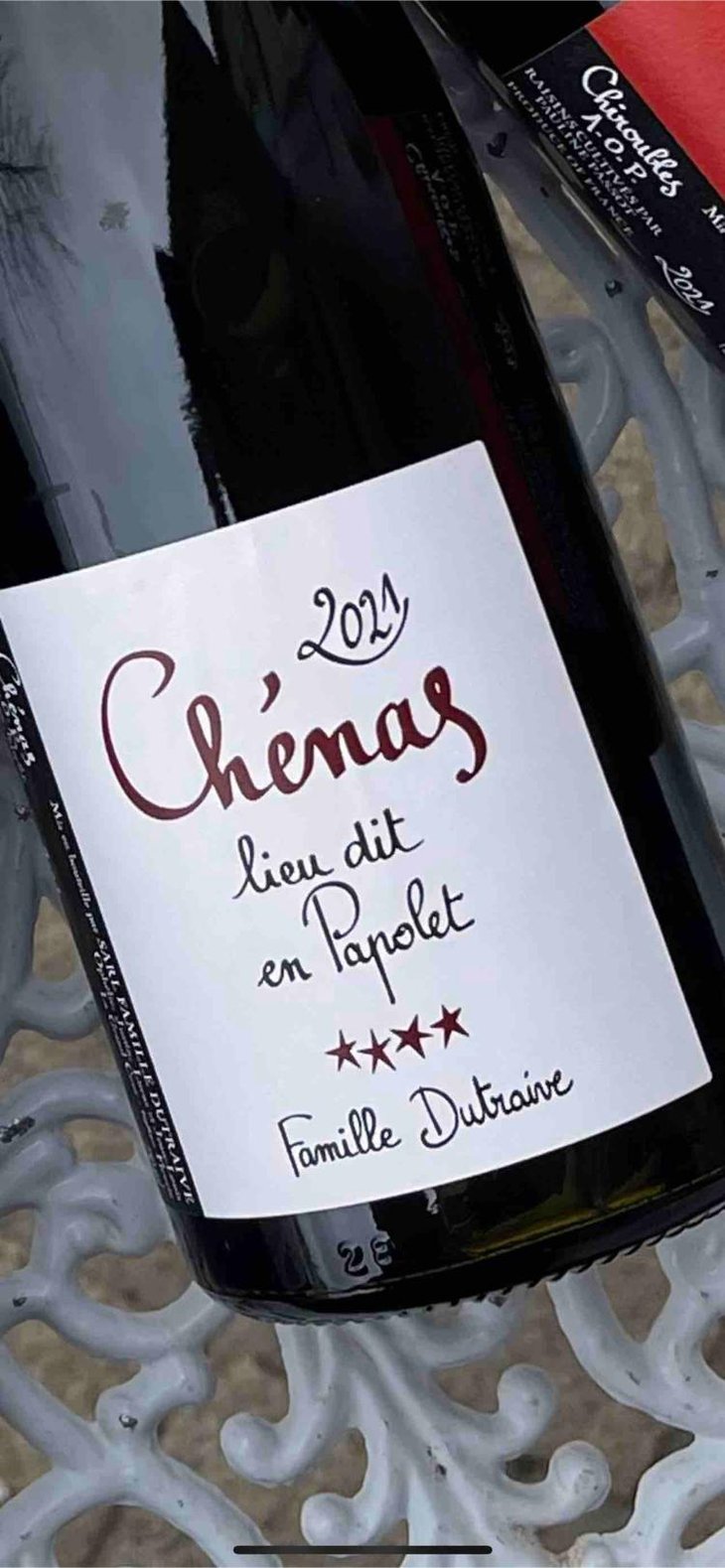 Chénas Lieu dit en Papolet - Domaine de la Grand'Cour - Jean-Louis Dutraive 