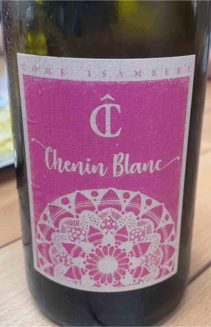 Chenin Blanc (étiquette rouge) - Côme Isambert - Côme Isambert 