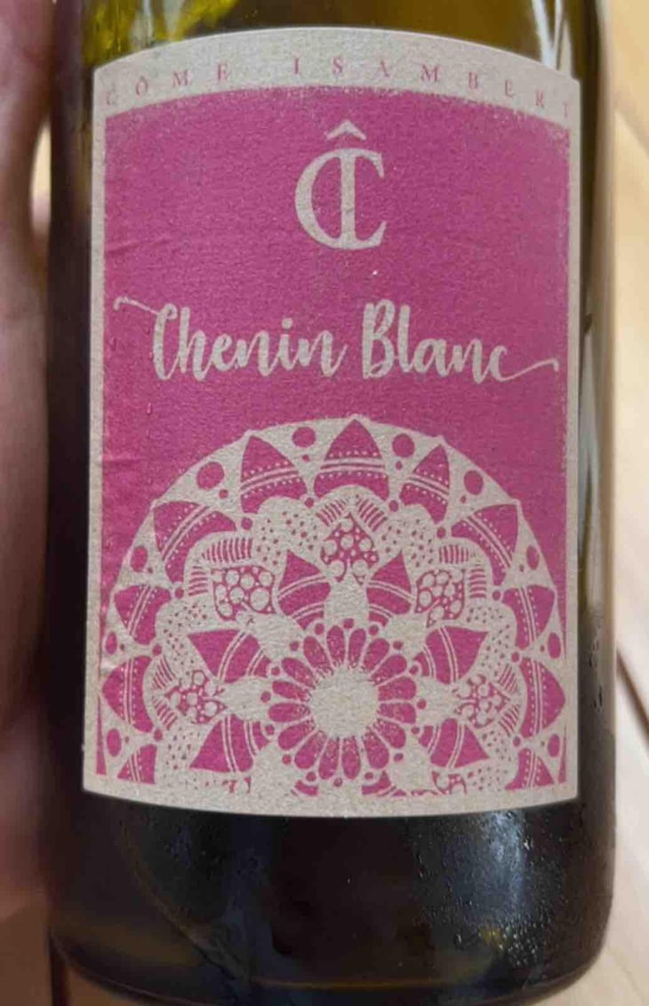 Chenin Blanc (étiquette rouge) - Côme Isambert - Côme Isambert 