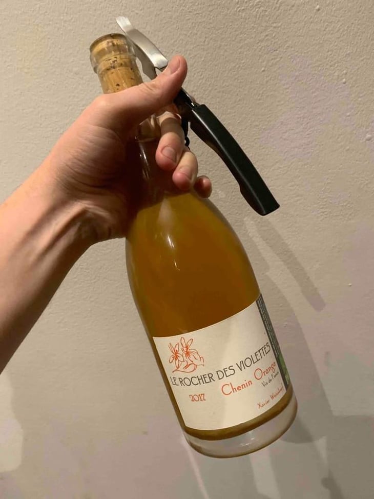 Chenin Orange - Domaine Le Rocher des Violettes - Xavier Weisskopf 