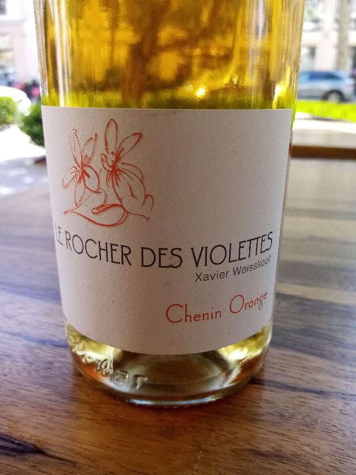 Chenin Orange - Domaine Le Rocher des Violettes - Xavier Weisskopf 