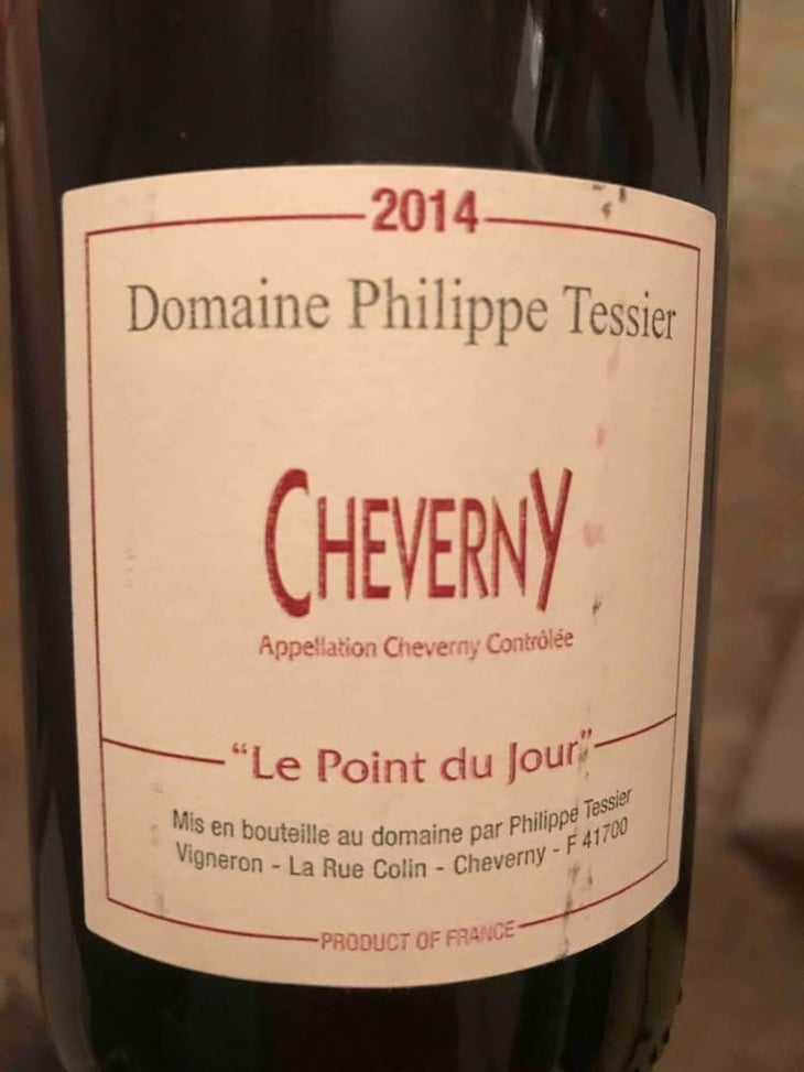 Cheverny (rouge) - Philippe Tessier - Philippe et Simon Tessier 