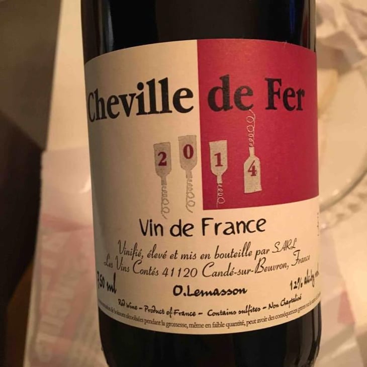 Cheville de Fer - Les Vins Contés (CLOSED) - Olivier Lemasson (CLOSED) 
