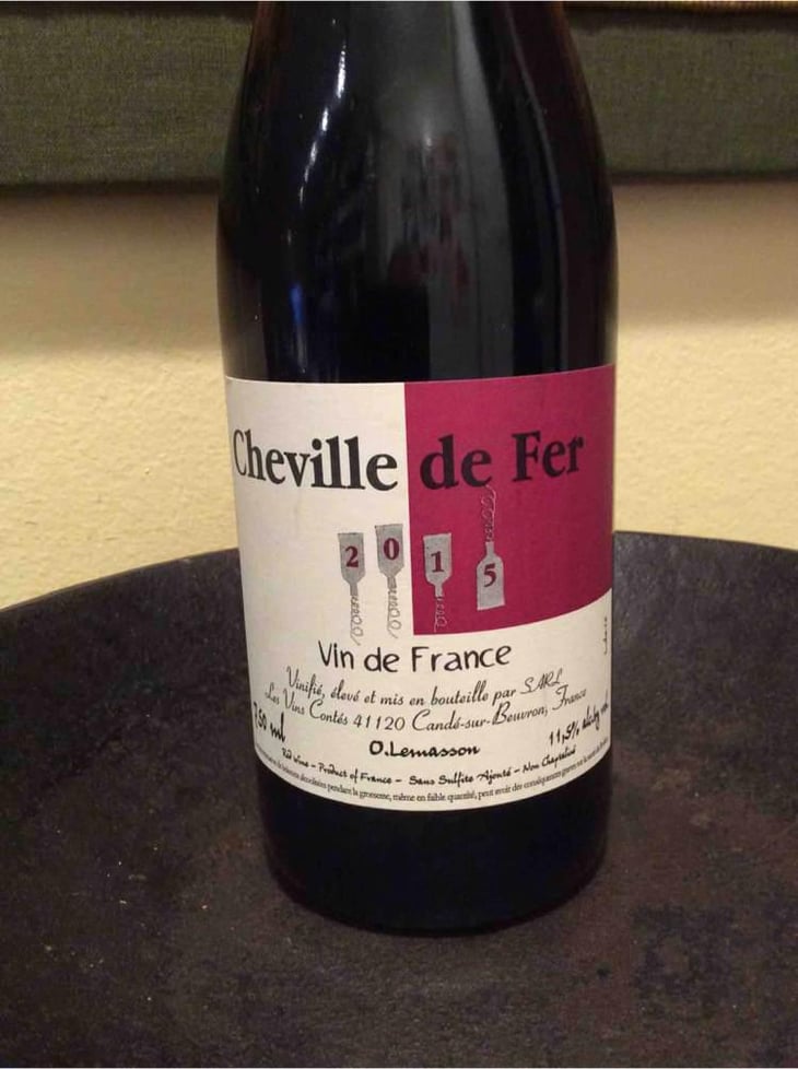 Cheville de Fer - Les Vins Contés (CLOSED) - Olivier Lemasson (CLOSED) 
