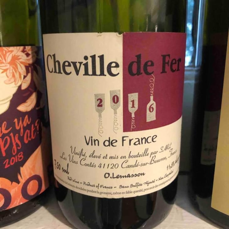 Cheville de Fer - Les Vins Contés (CLOSED) - Olivier Lemasson (CLOSED) 