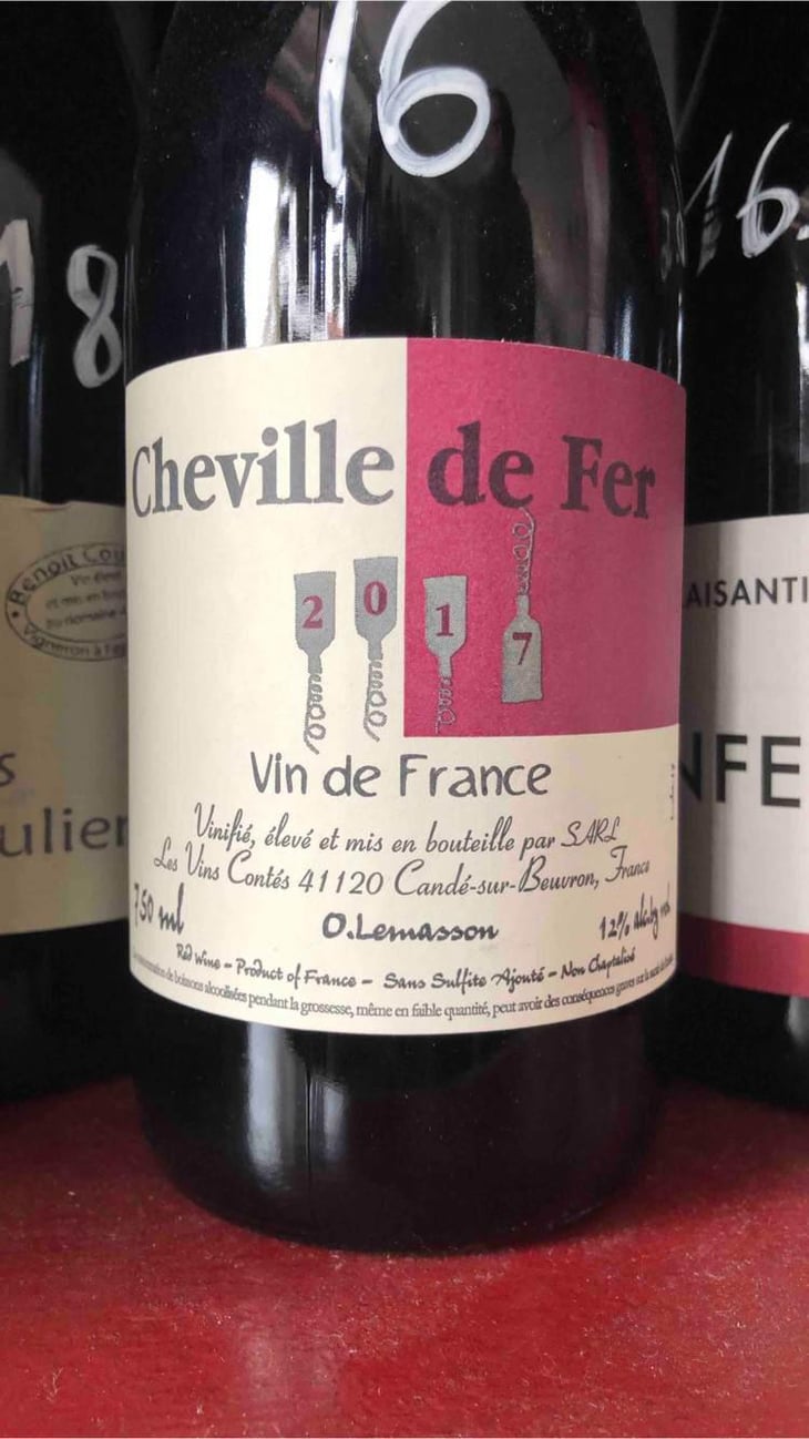Cheville de Fer - Les Vins Contés (CLOSED) - Olivier Lemasson (CLOSED) 
