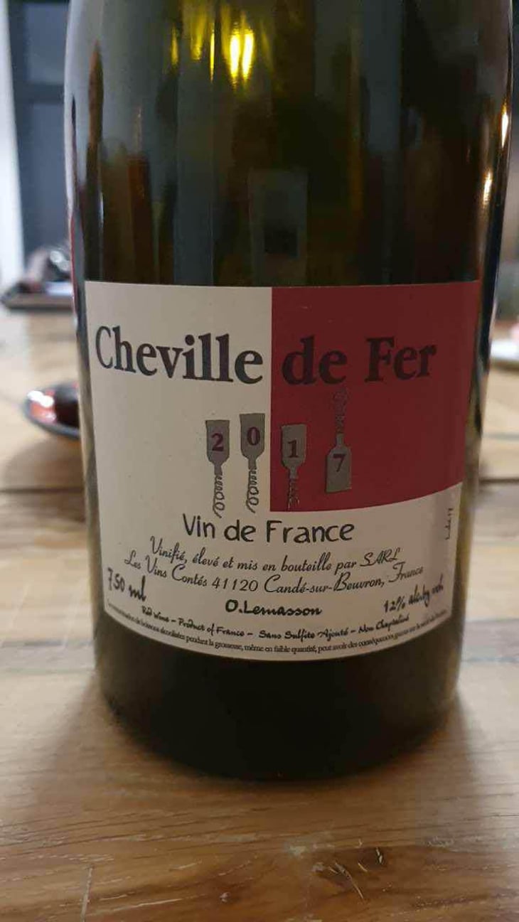 Cheville de Fer - Les Vins Contés (CLOSED) - Olivier Lemasson (CLOSED) 