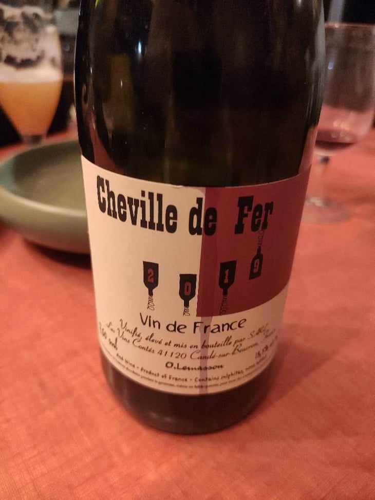 Cheville de Fer - Les Vins Contés (CLOSED) - Olivier Lemasson (CLOSED) 