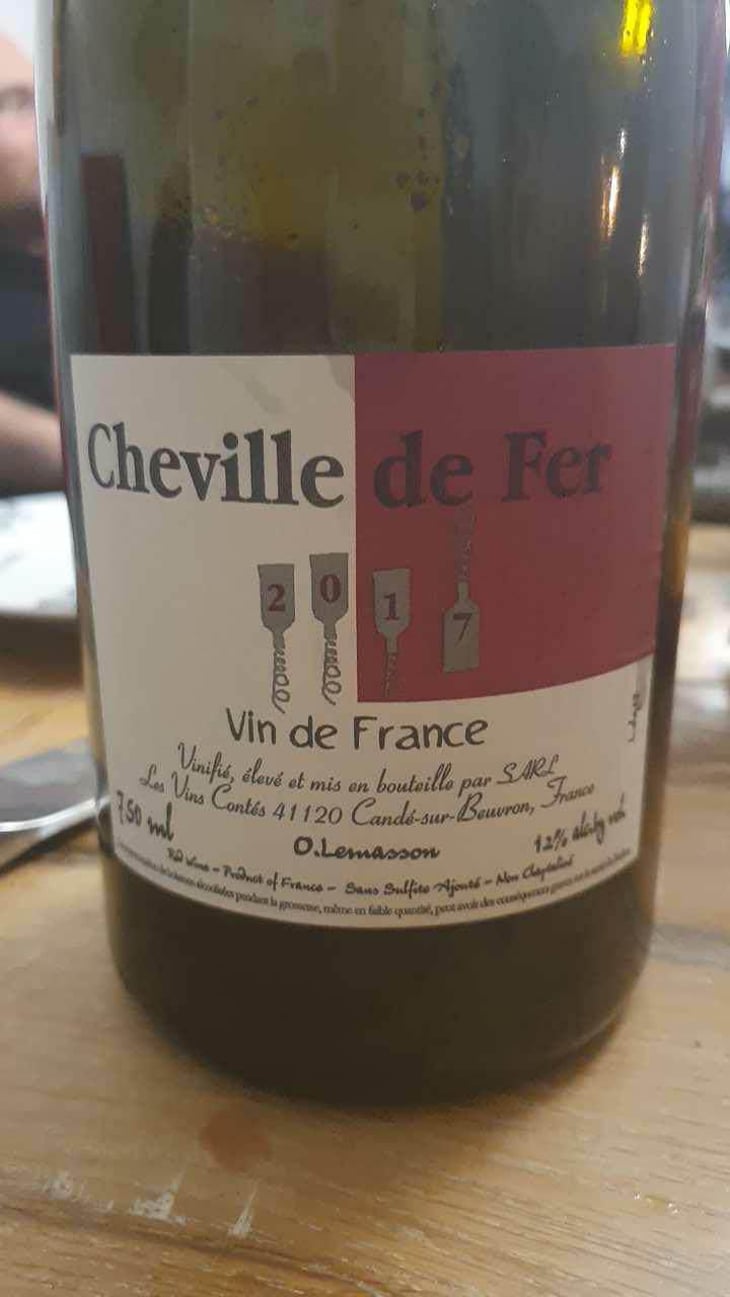 Cheville de Fer - Les Vins Contés (CLOSED) - Olivier Lemasson (CLOSED) 