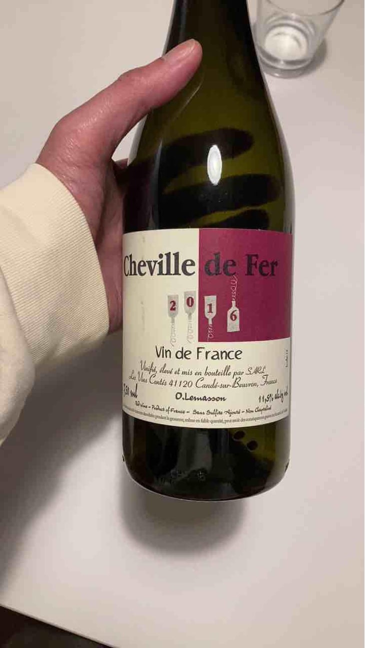 Cheville de Fer - Les Vins Contés (CLOSED) - Olivier Lemasson (CLOSED) 
