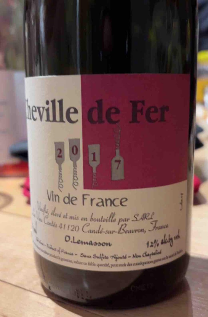 Cheville de Fer - Les Vins Contés (CLOSED) - Olivier Lemasson (CLOSED) 