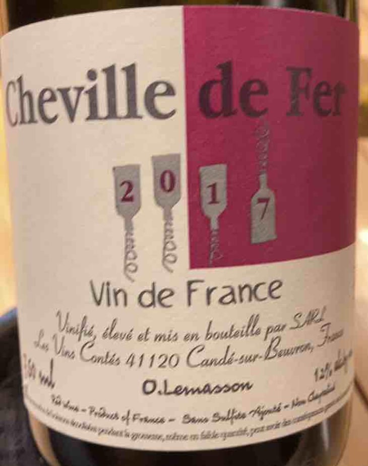 Cheville de Fer - Les Vins Contés (CLOSED) - Olivier Lemasson (CLOSED) 