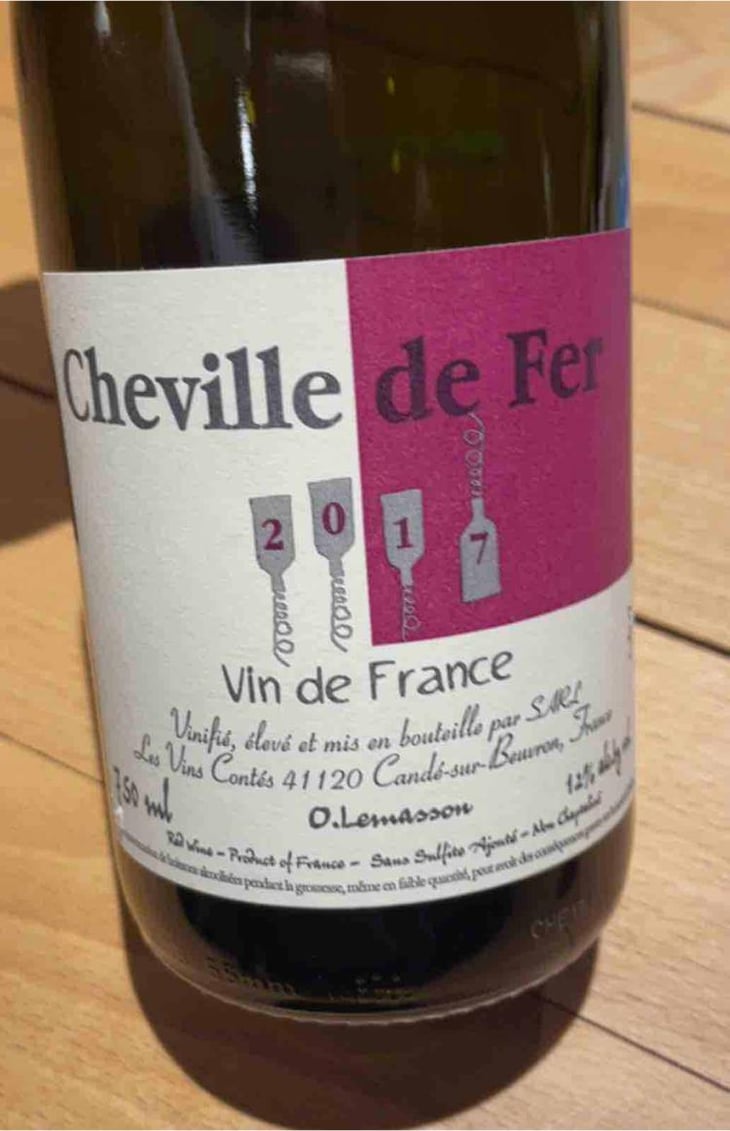 Cheville de Fer - Les Vins Contés (CLOSED) - Olivier Lemasson (CLOSED) 