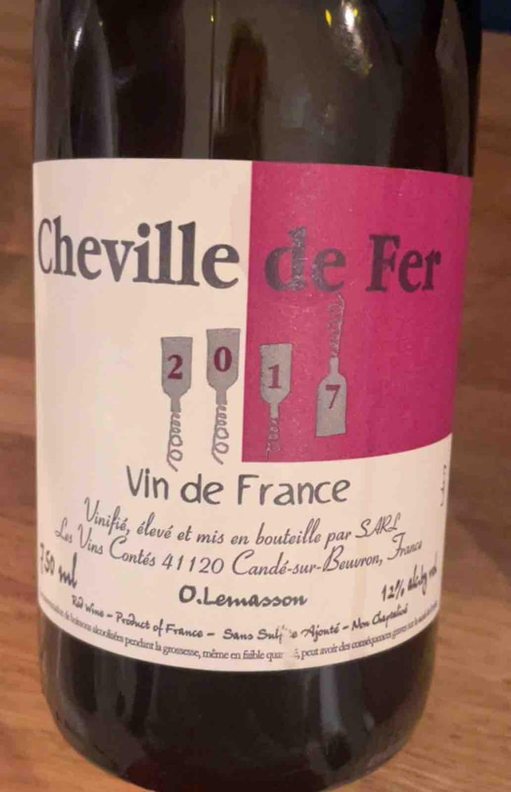 Cheville de Fer - Les Vins Contés (CLOSED) - Olivier Lemasson (CLOSED) 