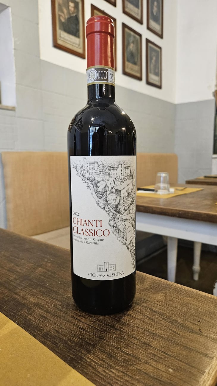 Chianti Classico Docg 2022 - Fattoria Cigliano Di Sopra - Maddalena Fucile & Matteo Vaccari 