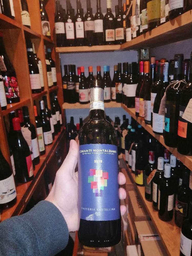 Chianti Montalbano (old label) - Fattoria Castellina - Francesco Montomoli 