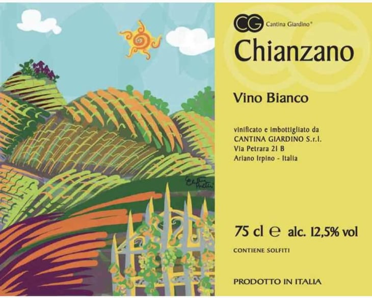Chianzano Rosso - Cantina Giardino - Antonio Di Gruttola & Daniela De Gruttola 