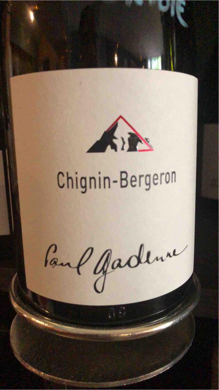 Chignin-Bergeron - Domaine Paul Gadenne - Paul Gadenne 