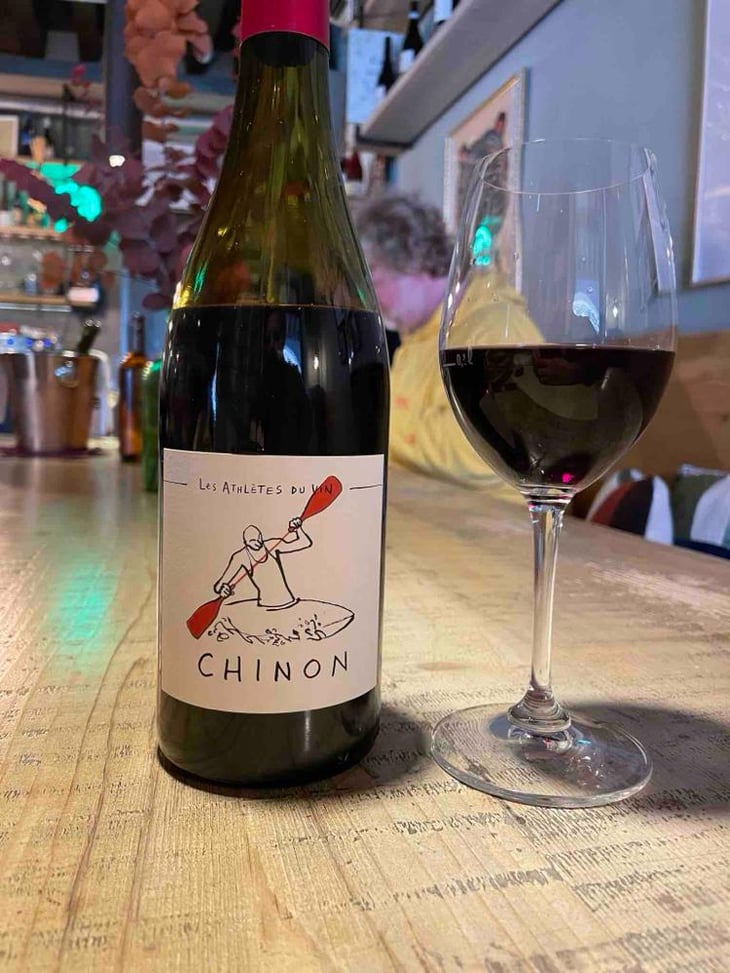 Chinon - Les Athlètes Du Vin - Gérard Vallée, Matthieu Vallée, Christophe Ferrandis 