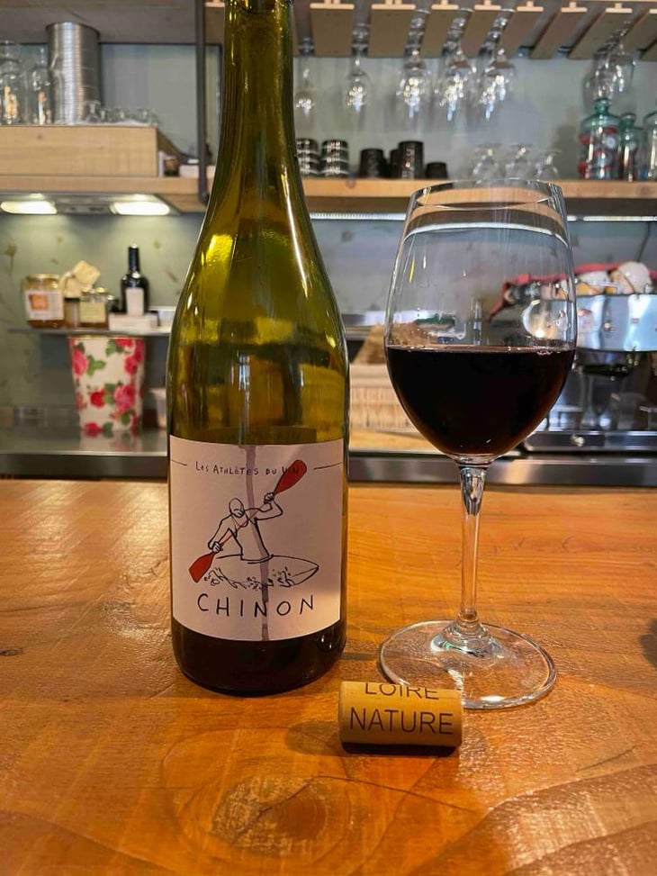Chinon - Les Athlètes Du Vin - Gérard Vallée, Matthieu Vallée, Christophe Ferrandis 