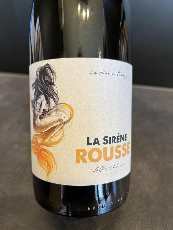 Chinon "La Sirene Rousse" - La Sirène Rouge - Victor Rousse -2022
