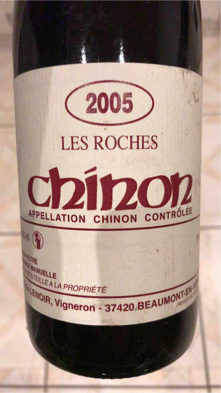 Chinon Les Roches - Domaine Les Roches - Alain & Jérôme Lenoir 