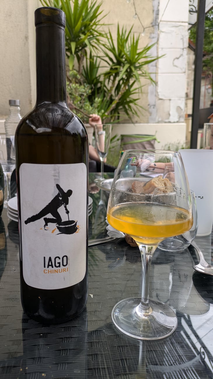 Chinuri - Iago's wine - Iago Bitarishvili 