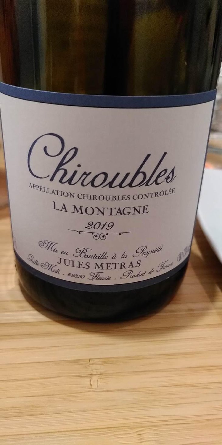 Chiroubles - Jules Métras - Jules Métras 