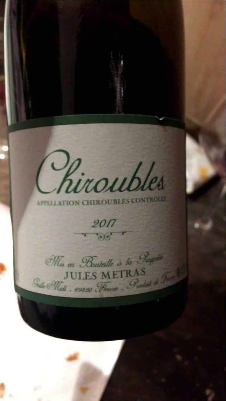 Chiroubles - Jules Métras - Jules Métras 