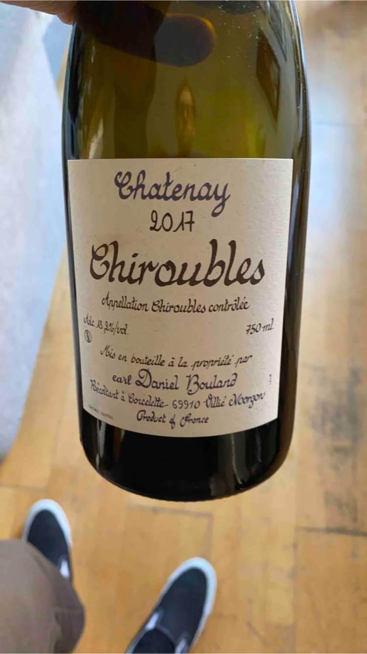 Chiroubles - Domaine Daniel Bouland - Daniel Bouland 