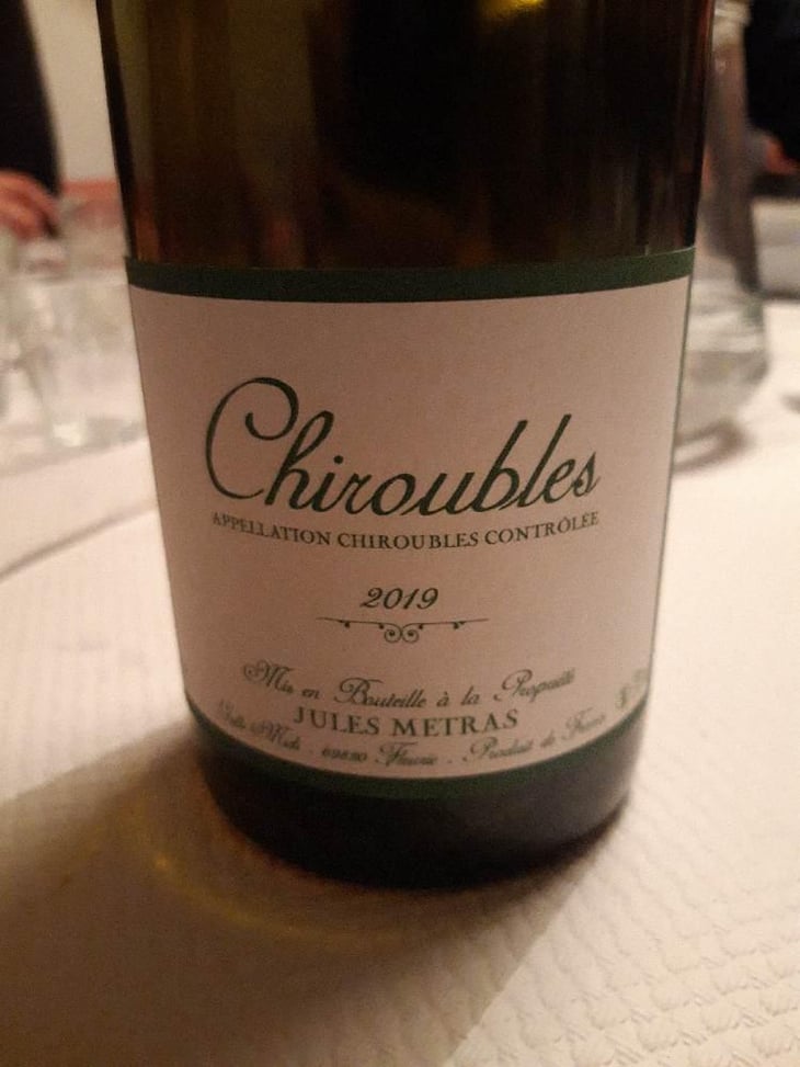 Chiroubles - Jules Métras - Jules Métras 