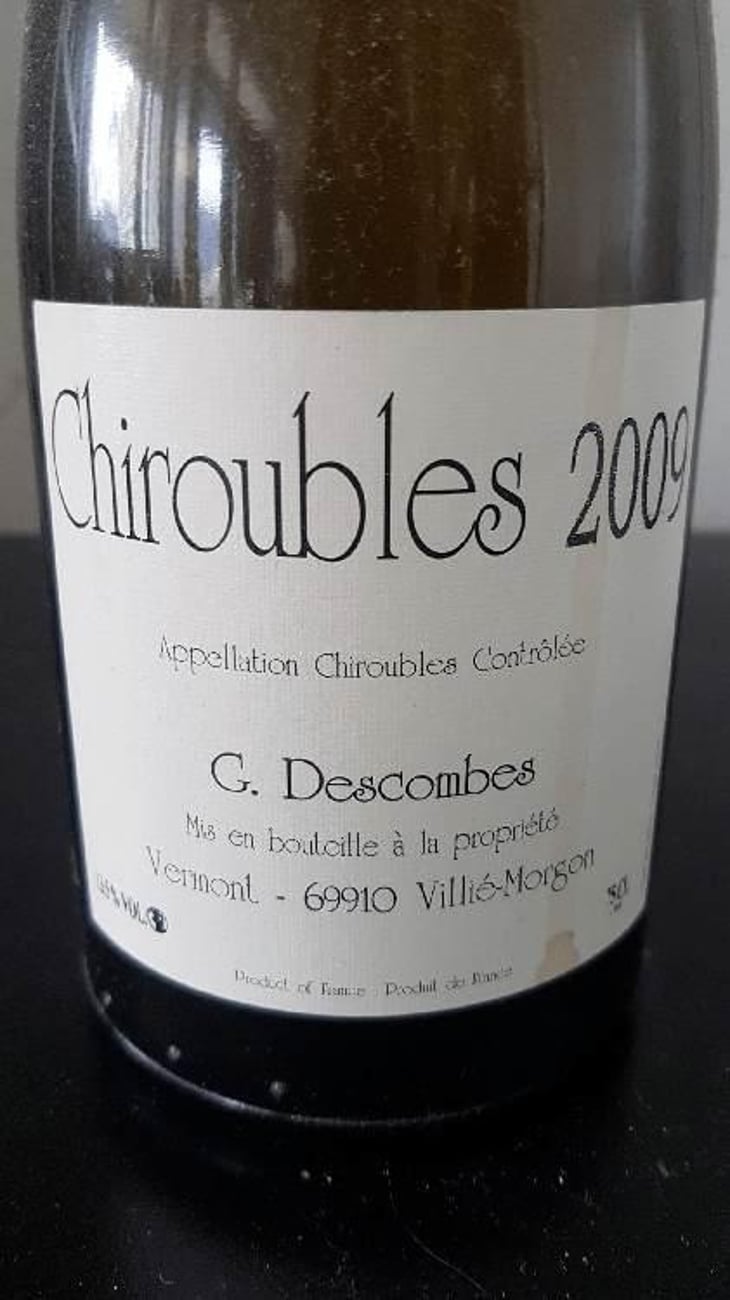 Chiroubles - Georges Descombes - Georges Descombes 