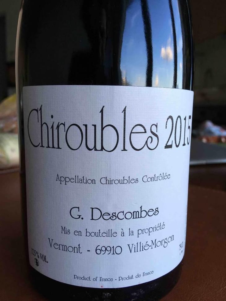 Chiroubles - Georges Descombes - Georges Descombes 