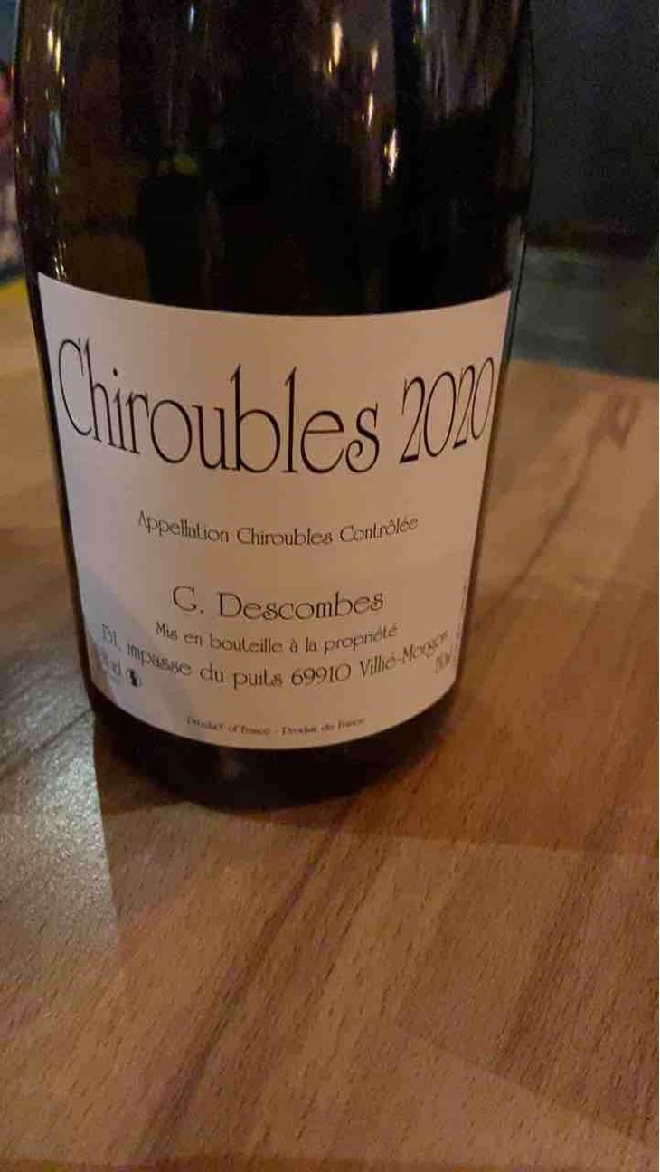 Chiroubles - Georges Descombes - Georges Descombes 