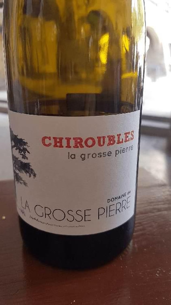 Chiroubles La Grosse Pierre - Domaine de La Grosse Pierre - Pauline Passot 