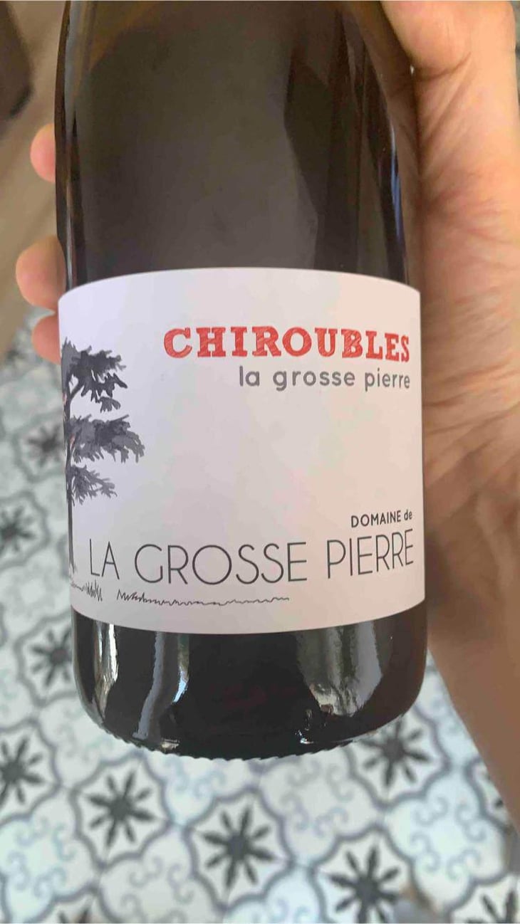 Chiroubles La Grosse Pierre - Domaine de La Grosse Pierre - Pauline Passot 