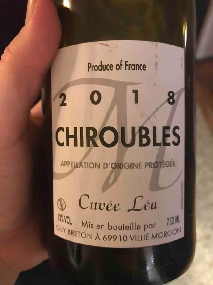 Chiroubles - Domaine Guy Breton - P'tit Max - Guy Breton -2009